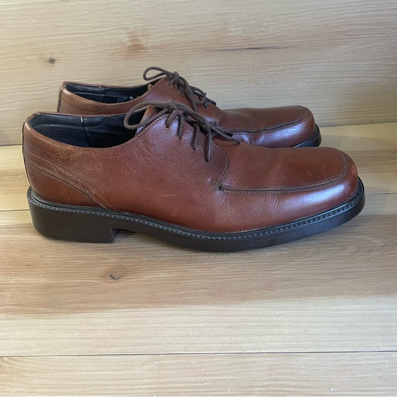 Bostonian Flexlite Men's Dress Shoes Size 10 M Leather Chestnut Brown - Picture 4 of 7